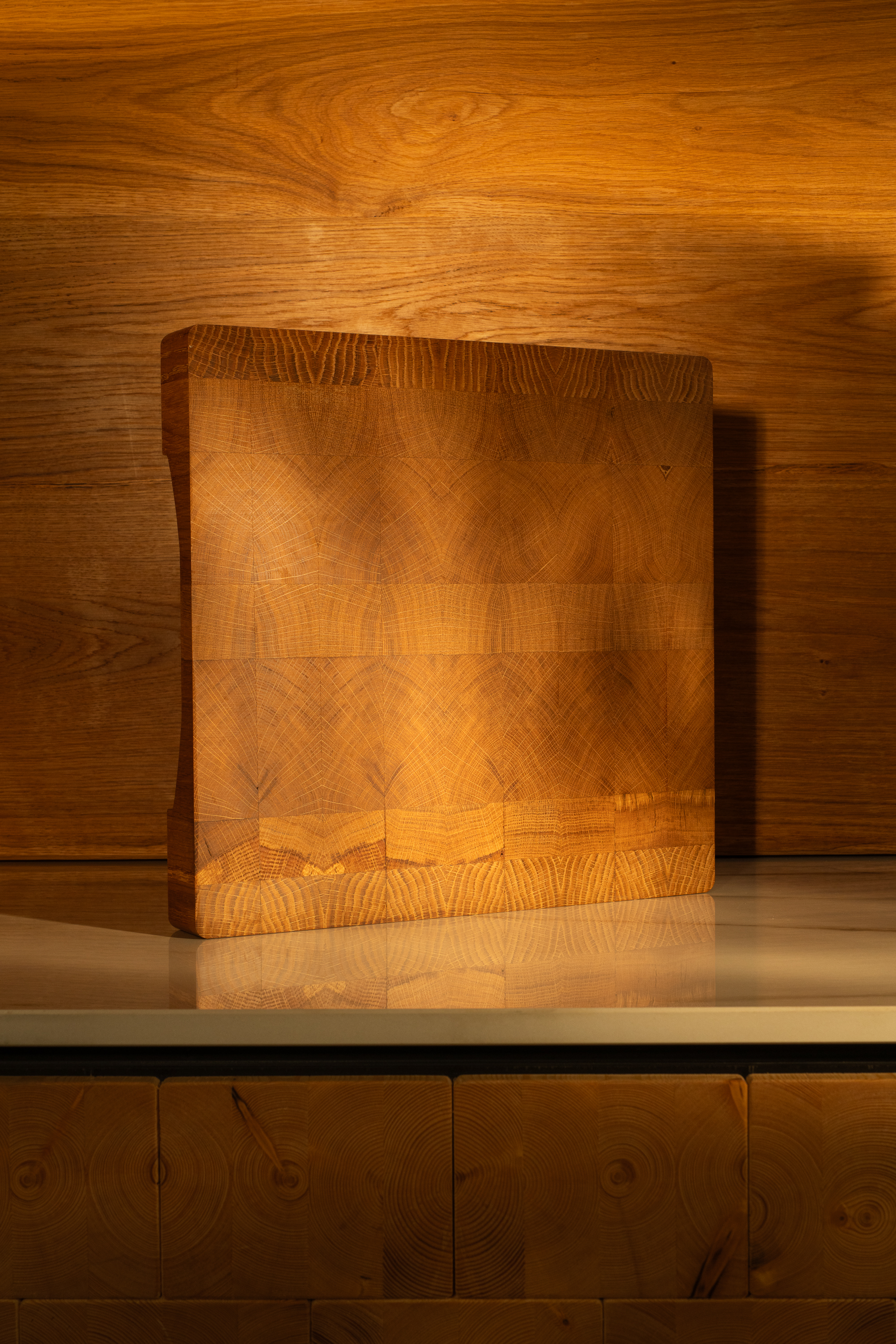 Handgefertigtes Holzprodukt als Geschenk für Küche und Design